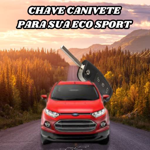 Chave canivete para Eco Sport