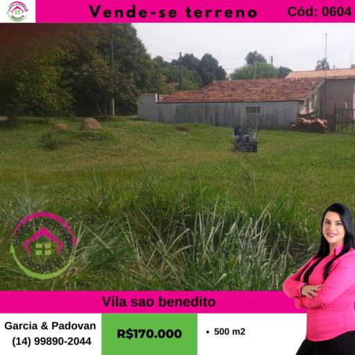 Vende-se terreno