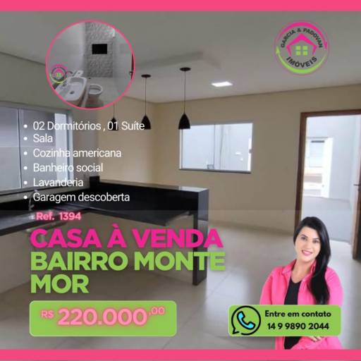 Casa à venda - Monte Mor 