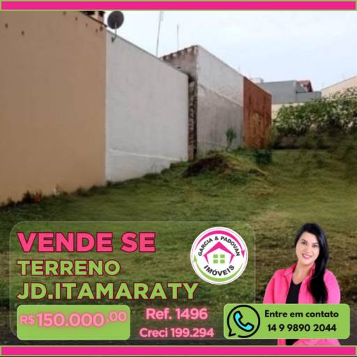 Vende - se Terreno, Jd Itamaraty