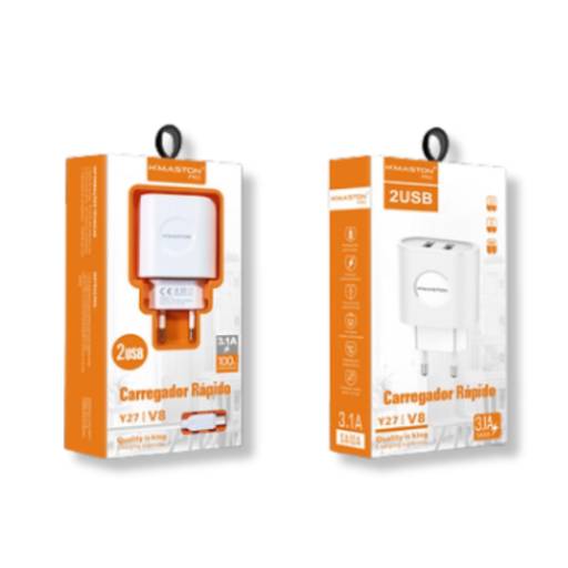 Carregador H'Maston Y27 - Carregador Rápido em Alexânia por iPower Tech