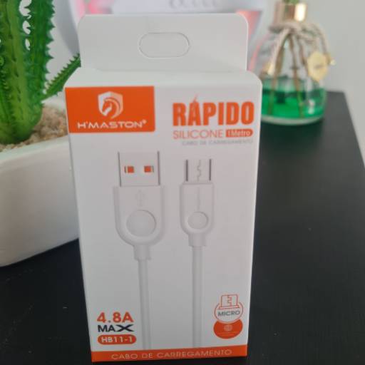 Cabo de Carregamento H'Maston Hb11-1 - Carregamento Rápido em Alexânia por iPower Tech