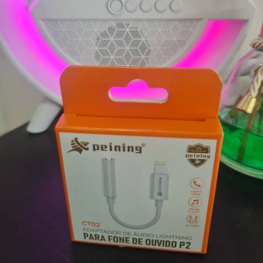 Adaptador de Áudio Tipo C para Fone de Ouvido P2 - Conectividade Versátil em Alexânia por iPower Tech
