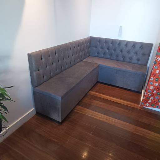 Canto Alemão Instalado na Vila Mariana em São Paulo por A.D.E.S Estofados