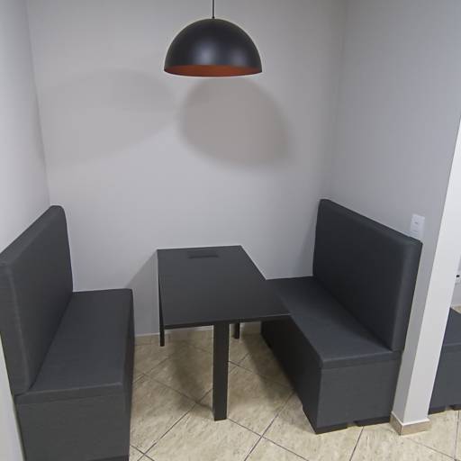 Canto Alemão Instalado na Avenida Paulista em São Paulo, na Frente ao MASP em um prédio de Advocacia por A.D.E.S Estofados