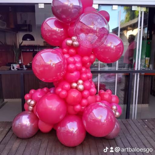 Guirlanda Orgânica  por Art Balões e Decorações - Lucia Souza 