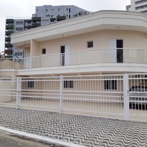 Sobrado com 2 dormitórios à venda, 76 m² por R$ 190.000,00 - Vila Caiçara - Praia Grande/SP. em Botucatu, SP por SPINOLA Consultoria Imobiliária