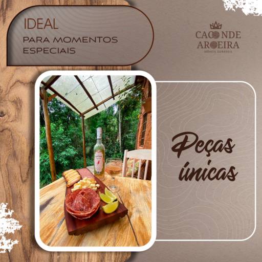 Tábua de Madeira Rústica em Bauru