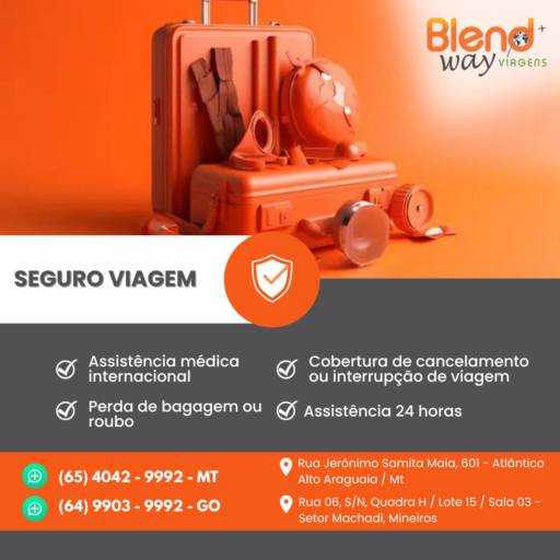 Seguro Viagem  por Blend Way Viagens