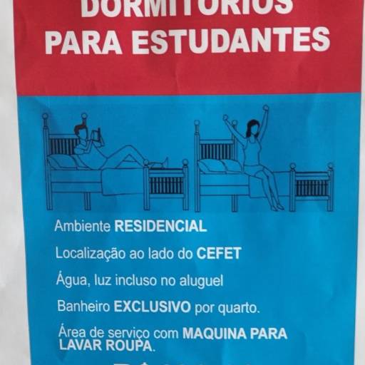 ALUGA-SE Dormitórios para Estudantes 