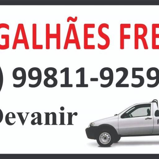  Atendemos a pequenos fretes em Leopoldina-MG e região