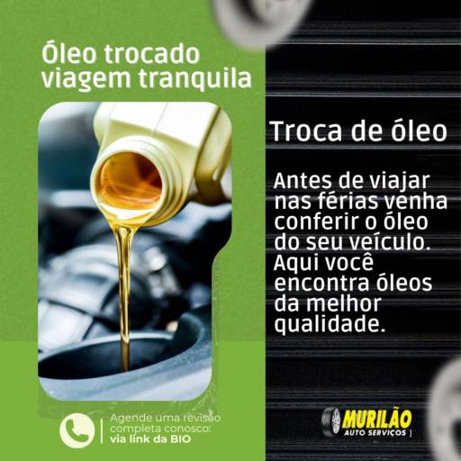 Troca de Óleo com Economia - Garantia de Desempenho em Teresina por O Murilão Auto Serviços
