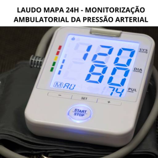 Laudo de MAPA 24h: Avaliação Precisa da Pressão Arterial - Salvador, BA por ZM Laudos