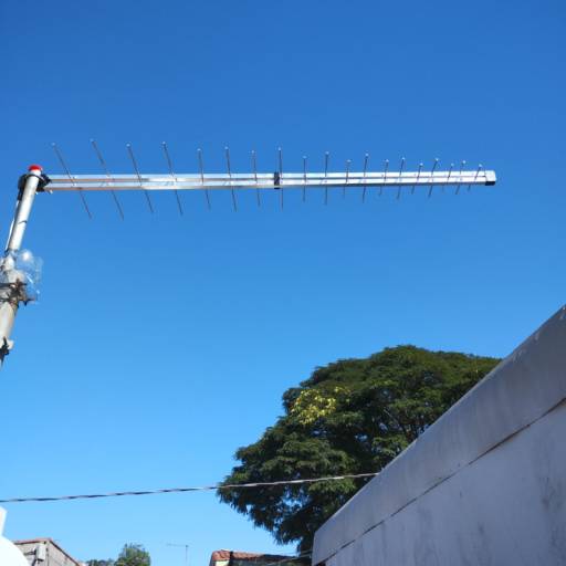 Instalação de Antena Proeletronic 38 Elementos - Sinal Digital em Alta Definição em Santo André