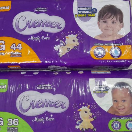 Fraldas Descartáveis Cremer (Tam: G-XG) - SUPER OFERTA!! - Uberlândia, MG