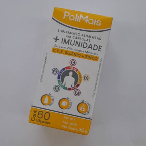 Suplemento Vitamínico Polimais +Imunidade - Fortaleça sua Saúde - Uberlândia, MG
