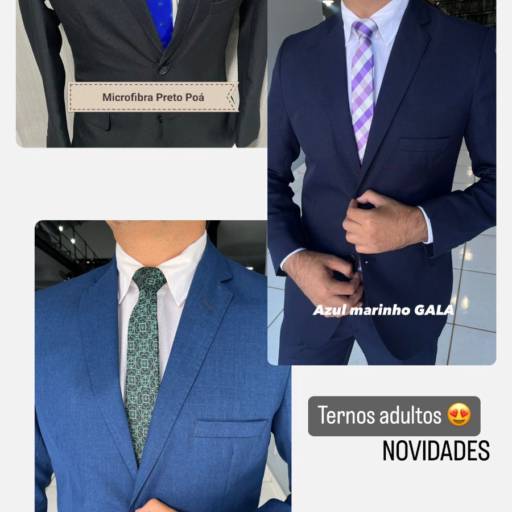 Ternos Adulto Masculino - Elegância e Sofisticação - Uberlândia
