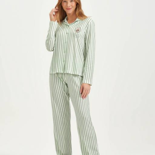 Pijama Americano Longo - Conforto Clássico - Jussara, GO por Donatella Lingerie | Pijamas | Fitness Pijama Americano Longo - Conforto Clássico - Jussara, GO por Donatella Lingerie | Pijamas | Fitness