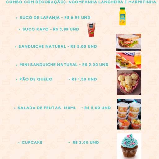 Festa na Escola - Dona Jujuba por Dona Jujuba Doces e Salgados