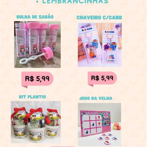 Festa na Escola - Dona Jujuba por Dona Jujuba Doces e Salgados