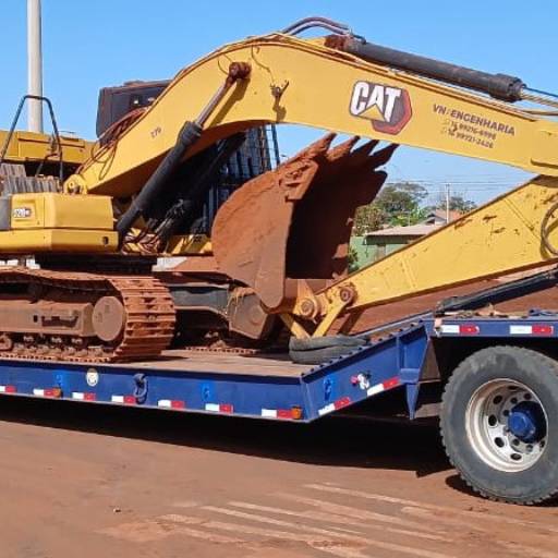 Transporte de Máquinas de Construção Civil e Escavadeiras Hidráulicas - Segurança e Eficiência em Bebedouro
