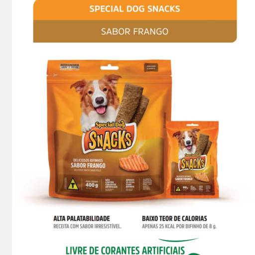 Special Dog Snacks Sabor Frango 