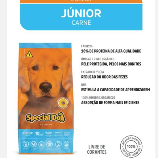 Special Dog Junior Carne 