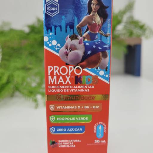 Propo Max Kids - Suplemento Alimentar Líquido para Imunidade Infantil por Drogaria CECAP