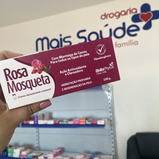Rosa Mosqueta Hidratante para Corpo e Rosto - Hidratação, Antioxidante e Clareamento - Esperantina, PI por Drogaria Mais Saúde