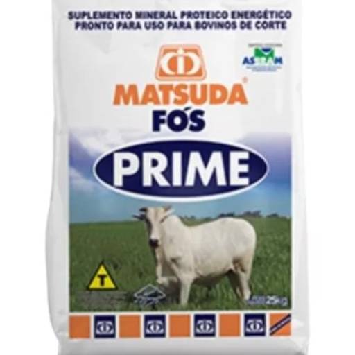 Sal Mineral para Bovinos PRIME MATSUDA 25KG: Suplemento Completo para Cria, Recria e Engorda a Pasto - São Manuel, SP