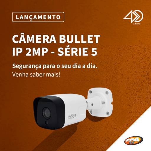 Câmera Bullet IP 2MP - Série 5