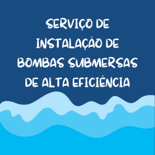 serviço de instalação de bombas submersas de alta eficiência