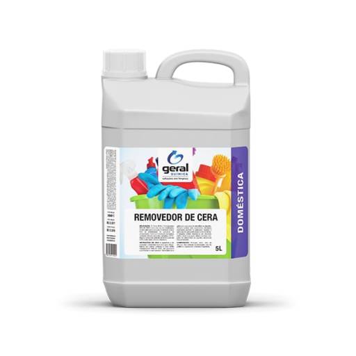 Removedor de Cera Geral Quimica 5 Litros por Verolimp - Produtos de Limpeza, Produtos de Higiene, Descartáveis e Utilidades