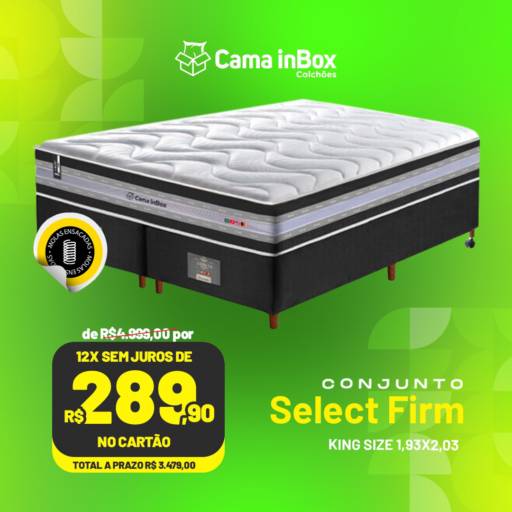 cama Inbox Conjunto Select Firm