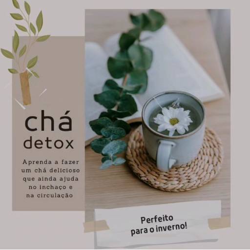 Chá detox por Empório Amaranto