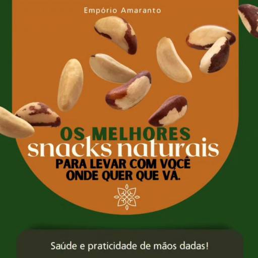 Snacks Naturais  por Empório Amaranto
