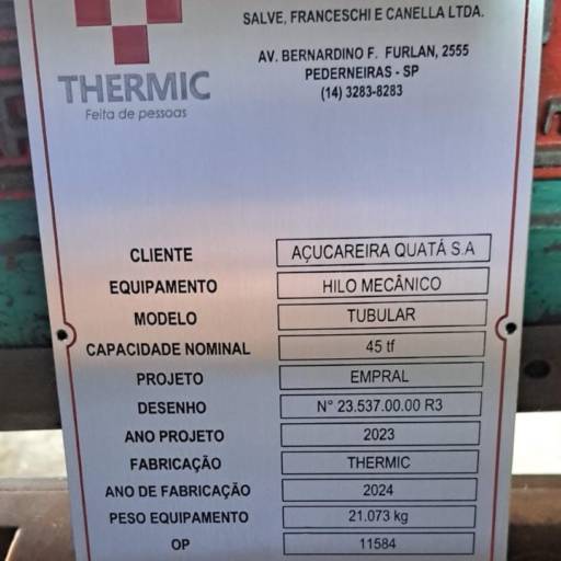 Placas de Sinalização para Quadro Elétrico em Bauru