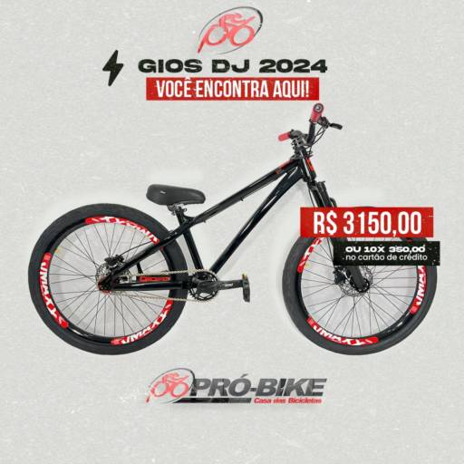 Gios DJ 2024 - Desempenho Superior para Ciclistas de Dourados/MS por Pró Bike Casa das Bicicletas