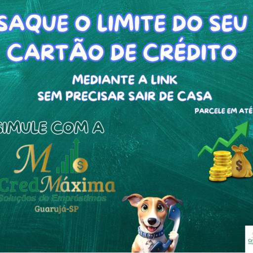 Saque o Limite do seu Cartão de Crédito
