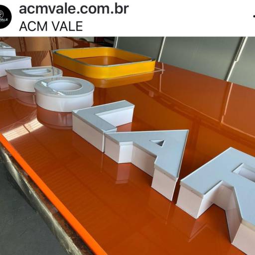Letras Caixa - Destaque Visual para Seu Negócio em São José dos Campos/SP por ACM Vale - Comunicação Visual e Estruturas Metálicas 