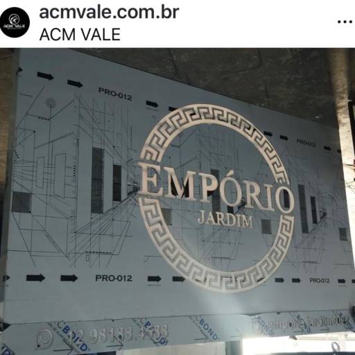 Luminoso - Destaque Iluminado para Sua Marca em São José dos Campos/SP por ACM Vale - Comunicação Visual e Estruturas Metálicas 