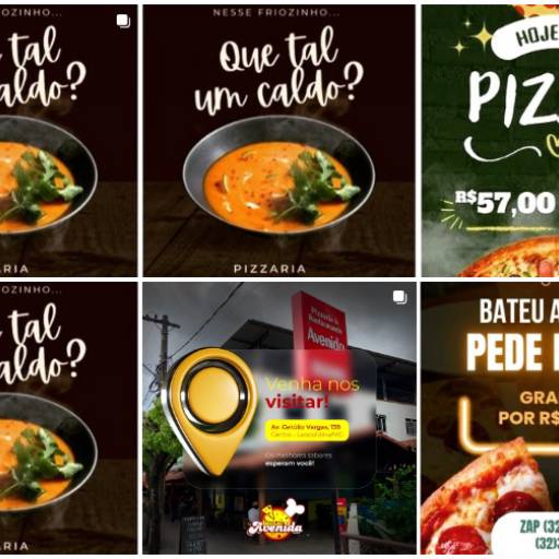 Peça já a sua !!! por Pizzaria Avenida