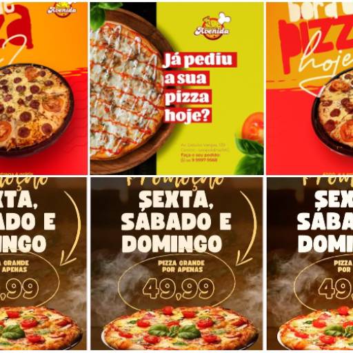 Peça já a sua !!! por Pizzaria Avenida