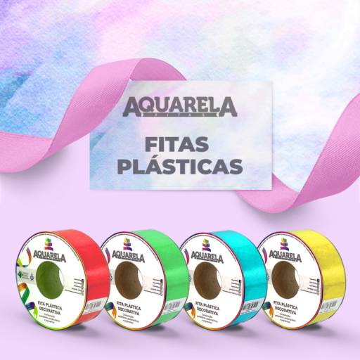 Fitas Plásticas Decorativas – Versatilidade e Cor para Suas Criações – São Paulo, SP por Aquarela Fitas
