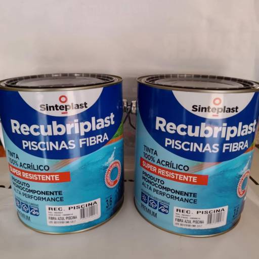 Kit Piscina - Tinta 100% Acrílico Super Resistente - Durabilidade e Proteção em Lençóis Paulista