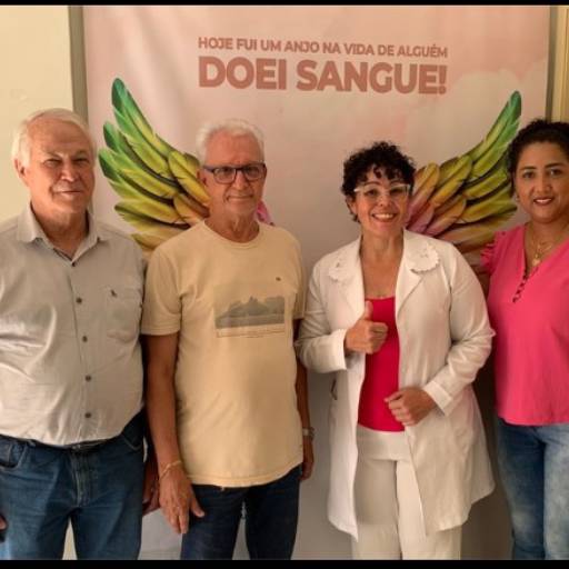 Campanha de incentivo à doação de sangue promovida pela ACIL