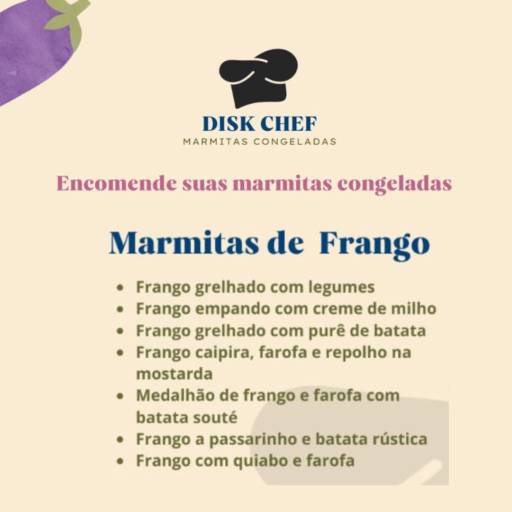 Marmitas de Frango