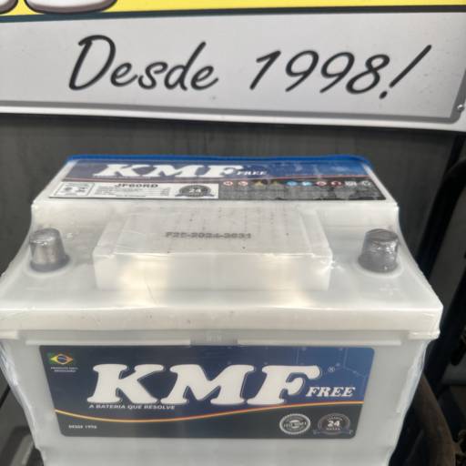 Bateria KMF 60A com 24 Meses de Garantia - Potência e Durabilidade em Lençóis Paulista, SP por Eletrimax Auto Elétrica