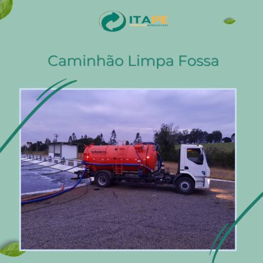 Caminhão Limpa Fossa Em Itapetininga