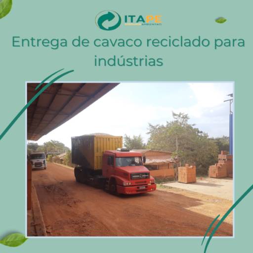 Entrega de Cavaco Reciclado para Indústrias em Itapetininga